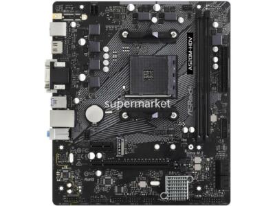 ASRock A520M-HDV AM4 AMD A520 SATA 6Gb/s Micro ATX AMD Motherboard