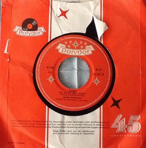 Vinyl Single Margot Guilleaume Ave Maria Largo 1953 Gro es String 