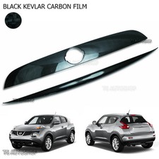 Black Carbon Tailgate Line Accent Cover For Nissan Juke 5dr Hatchback 2012-2015