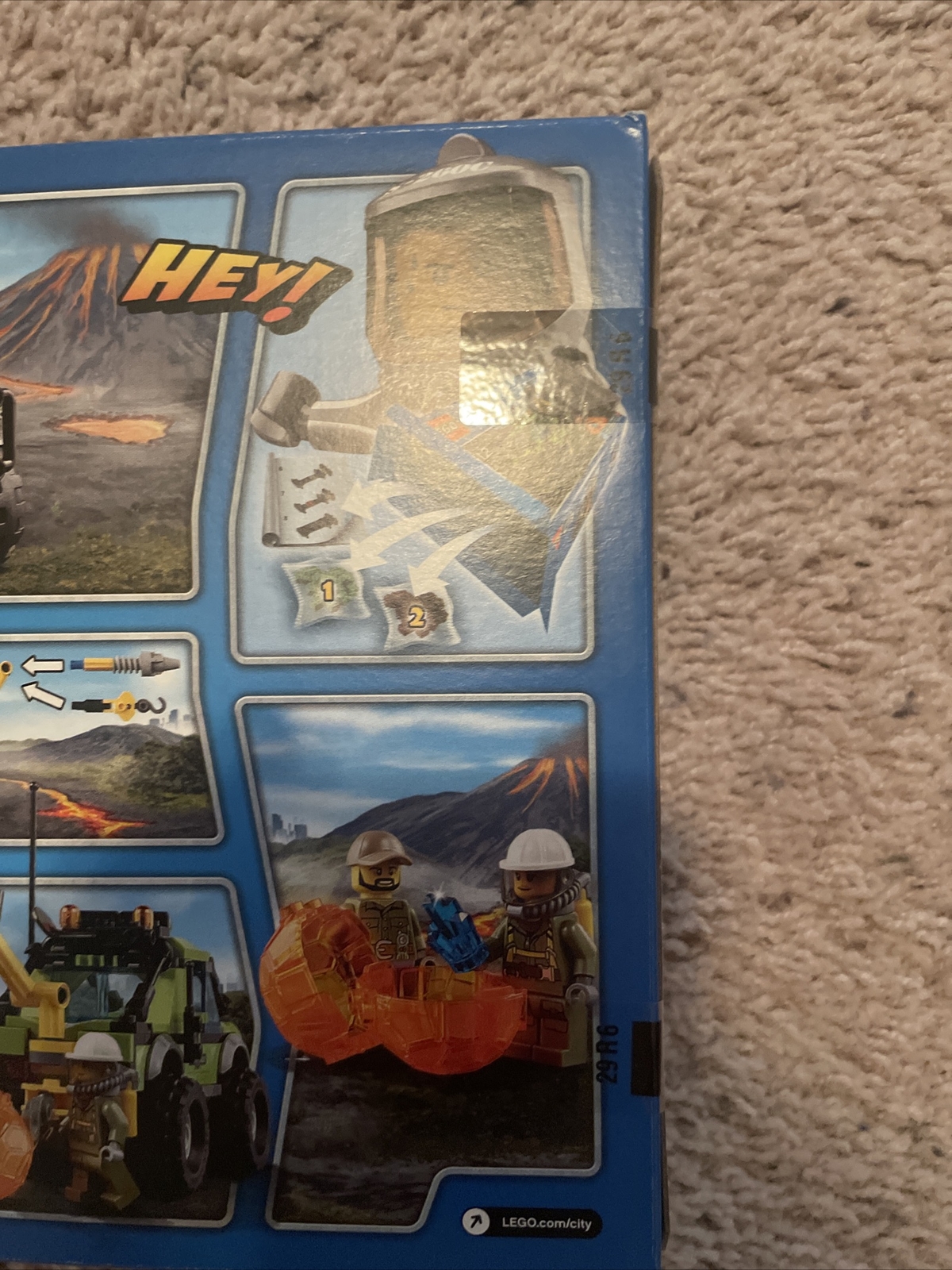 LEGO City 60121 Volcano Exploration Truck - New In Sealed Box