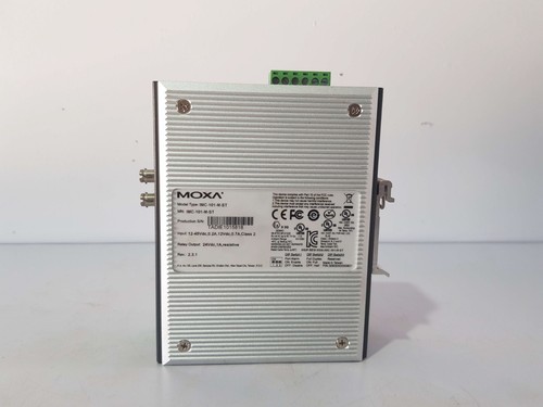 MOXA IMC-101-M-ST INDUSTRIAL MEDIA CONVERTER 3093000000801 REV 2.3.1 - Bild 4 von 11