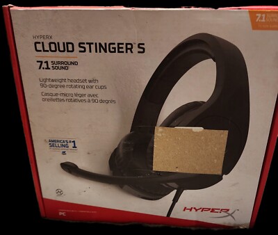 HyperX Cloud Stinger S 7.1 Surround Wired Gaming Headset Black HHSS1SAABKG