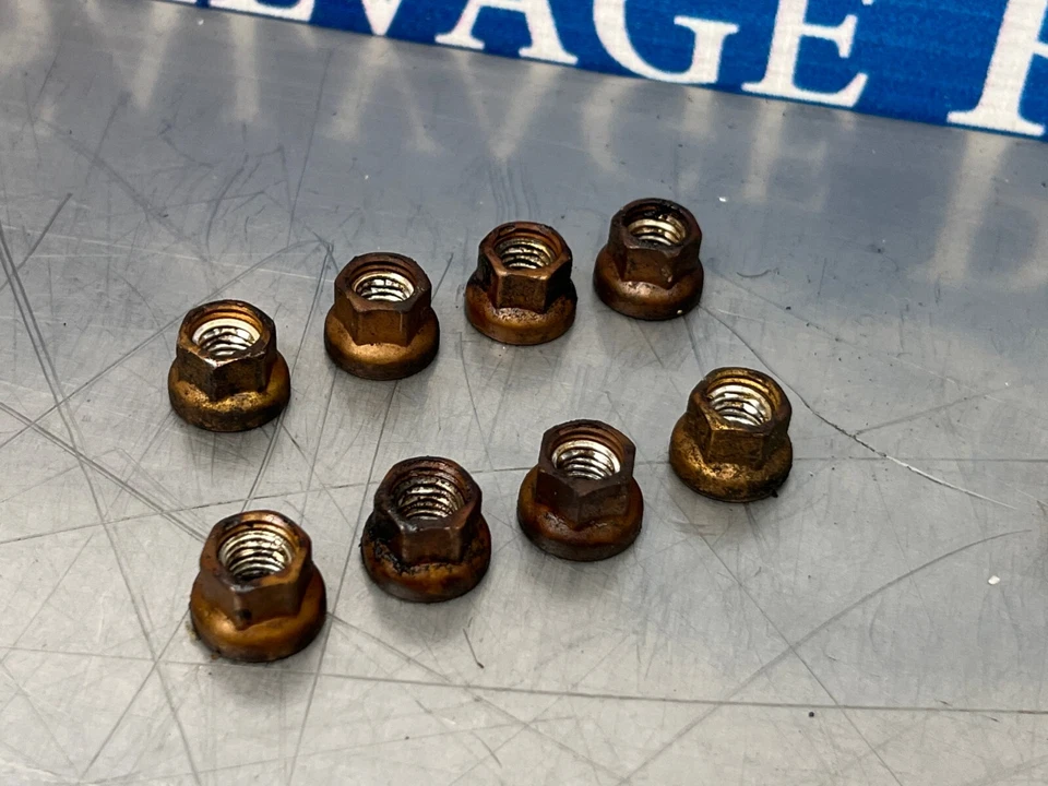 Bmw 650i 2007 colector de escape tuercas pernos - juego de 16 - 151 k Foto 2 de 4