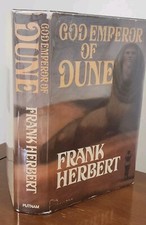God Emperor of Dune - Frank Herbert 1981 1st Edition 1st Printing Hardcover w/DJ