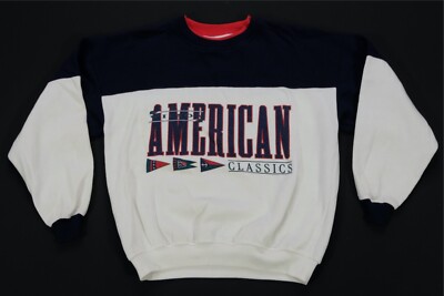 Rare VTG WILSON American Classics Flags Spell Out Two Tone