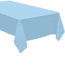 Pack Of 4 Disposable Plastic Tablecloths/table Covers 54 X 108 Inches Each lig