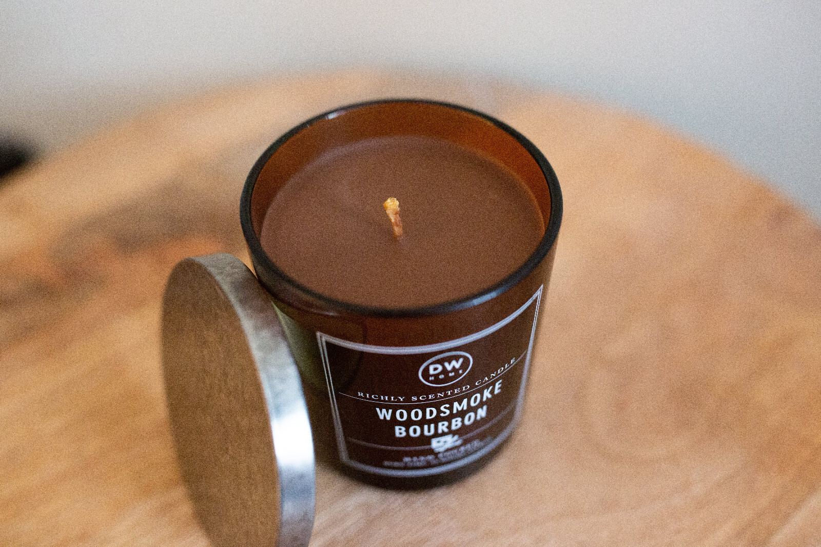 DW Home Woodsmoke Bourbon Scented Candle 9.1oz eBay