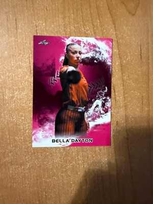 #ad 2024 Leaf Lone Star Softball Bella Dayton #4 Pink Parallel $2.20