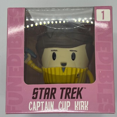 CAPTAIN CUP KIRK STAR TREK FUNEDIBLES USAOPOLY VINYL SPIELZEUG 4'' FIGUR NEU 2016