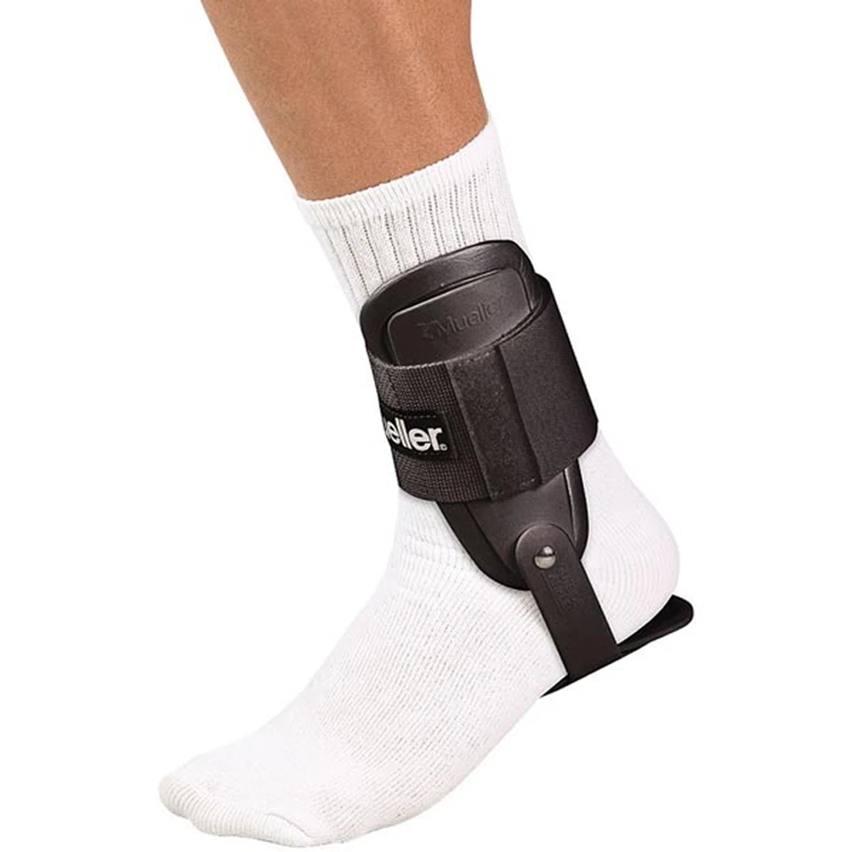 MUELLER Fußgelenkbandage mit Gelenk Bandage Fussgelenk Fußbandage Stütze Fuss