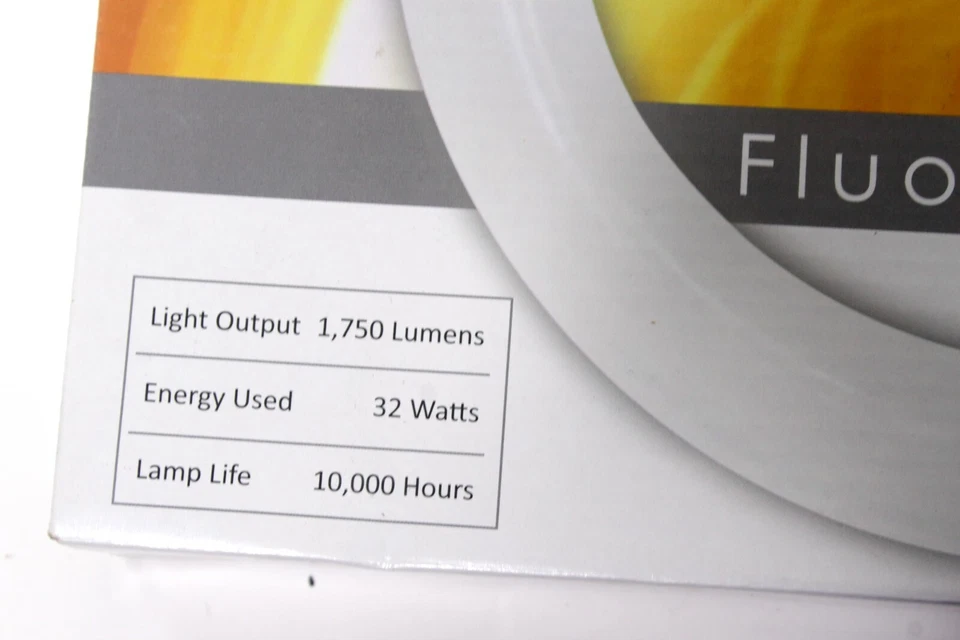 Sunlite Circline Fluorescent 12In 32W 1750 Lumens 4-Pin 10000H Life 65K-Daylight - Image 4 of 4
