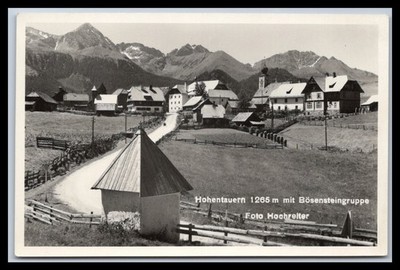 Ansichtskarte Hohentauern mit Börsensteingruppe - Stmk. Österreich