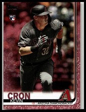 2019 Topps Update #US266 Kevin Cron Mother's Day Pink 50/50 Arizona Diamondbacks