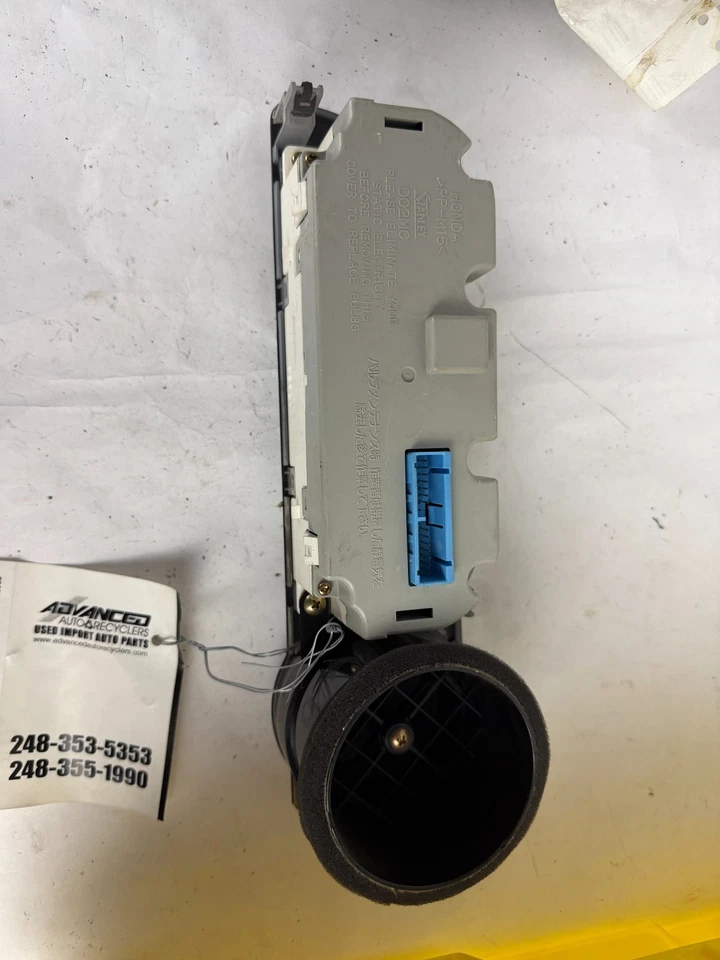 2002-2006 Acura RSX A/C aquecedor unidade de controle de temperatura climática 79600S6MA42 FABRICANTE DE EQUIPAMENTO ORIGINAL - Imagem 3 de 4