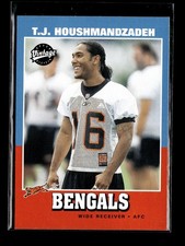 T.J. Houshmandzadeh RC: 2001 Upper Deck Vintage Rookie Card #218. rookie card picture
