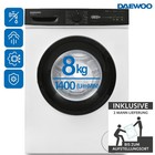 Daewoo WM814TTWA1DE Waschmaschine 8 kg 15 Programme AquaStop 2ML