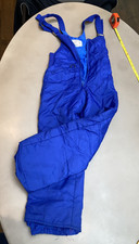 Obermeyer Bib Snowboard/Ski Pants Blue, Girls Junior Size 16.