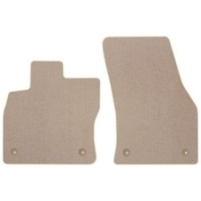 Veloursmatten für VW Caddy V ab Bj. 2020 Automatten Passform Neu BEIGE VORNE LUX