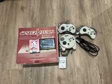 Sega Saturn Japan Boxed HST-3220 | Satiator ODE | Extra Controllers | 4mb ram