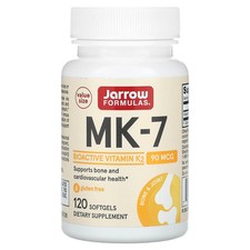 MK-7, 90 mcg, 120 Softgels