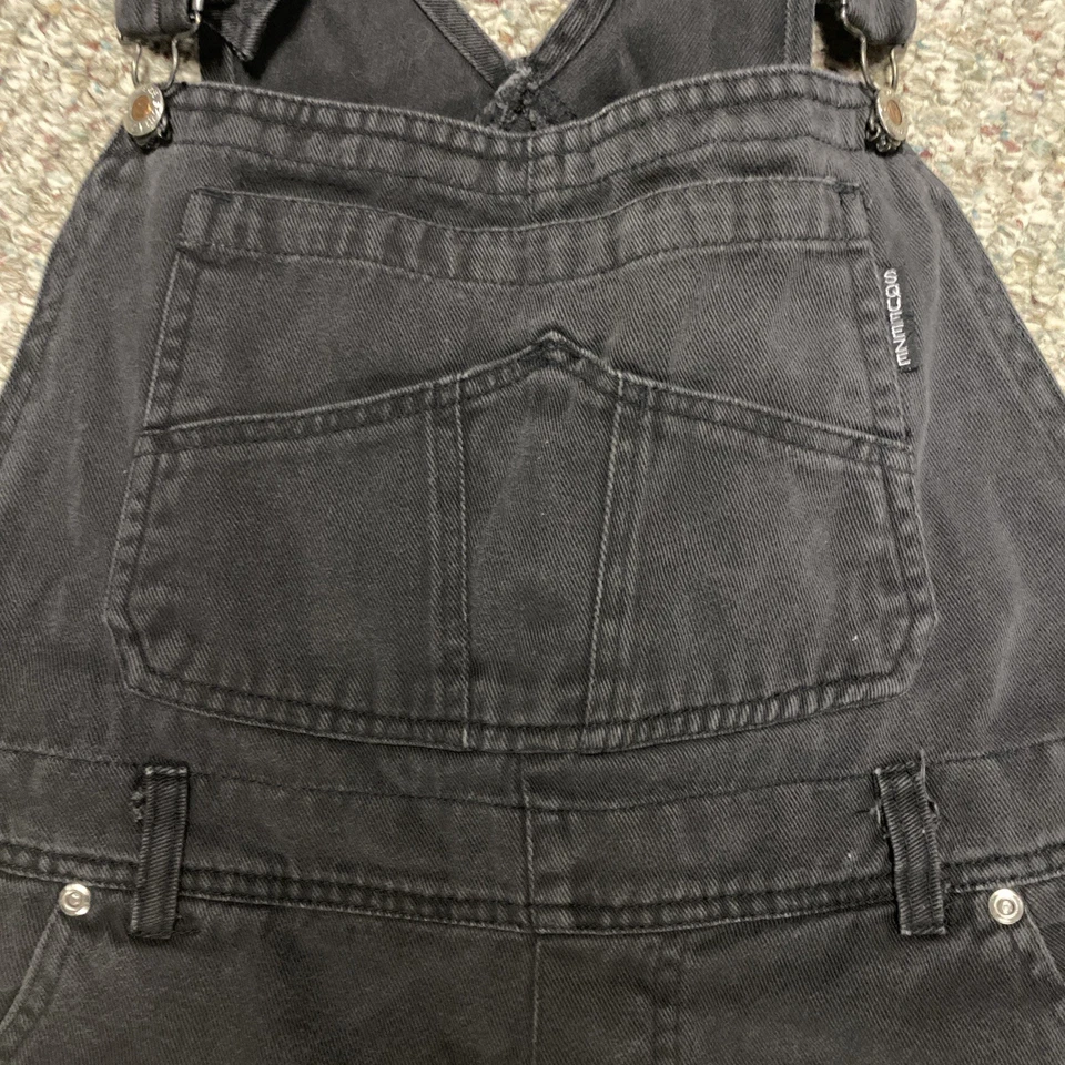 Mono con tirantes Squeeze de colección para mujer grande negro trabajo carpintero granjero tareas Foto 3 de 4