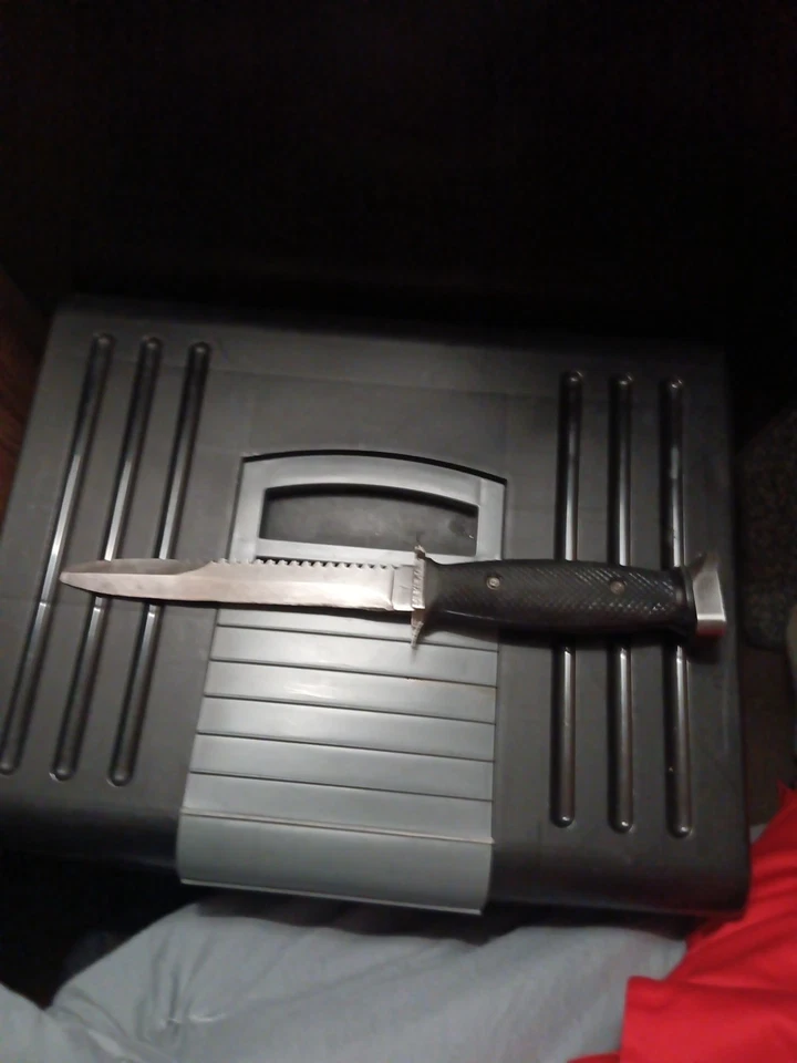 Cuchillo de hoja fija Imperial M7 S de colección hecho en Estados Unidos Foto 2 de 3