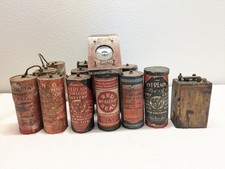 Vintage 13 Dry Cell Batteries 1 Ford Model At French Auto Dry Battery Tester Vintage 13 Dry Cell Batteries 1 Ford Model At French Auto Dry Battery Tester