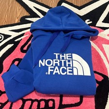 The North Face Men  s Pullover Hoodie Sweatshirt   Light Blue   Size L