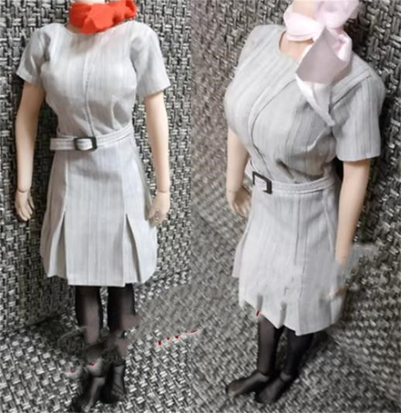 1/6 Mujer Vestido de Oficina Traje de Oficina Ropa Ropa Profesional Modelo f 12" Figura