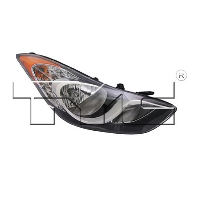 Headlight Front Lamp for 11-13 Hyundai Elantra Sedan (US Built) Right Passenger