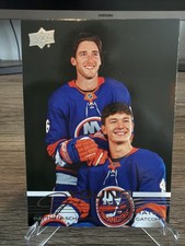 2025-26 Upper Deck #499 Matthew Schaefer / Marc Gatcomb Young Guns Teammates