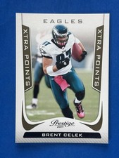 2011 Panini Prestige Xtra Points Gold #149 Brent Celek Philadelphia Eagles #/250