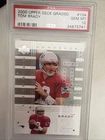 2000 UD Graded - UD Rookie Tom Brady #104 /1325 (RC)
