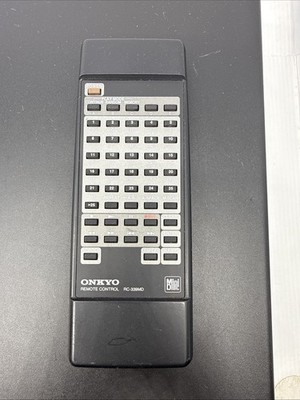 Onkyo MD-2321 Mini Disc Recorder With Onkyo RC-339MD | eBay