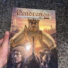The great pendragon campaign book chaosium Stafford Pendragon RPG roleplaying