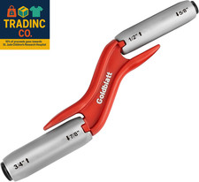 RED Masonry Brick Jointer Tool, 4 Sizes Barrel Jointer, 1/2In, 5/8In, 3/4In, 7/8