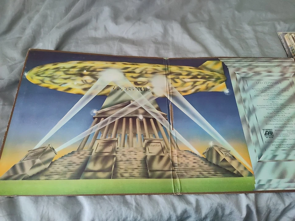 LED ZEPPELIN Led Zeppelin II 1969 Vinyl LP Atlantic SD 8236 - VG - Image 3 of 4