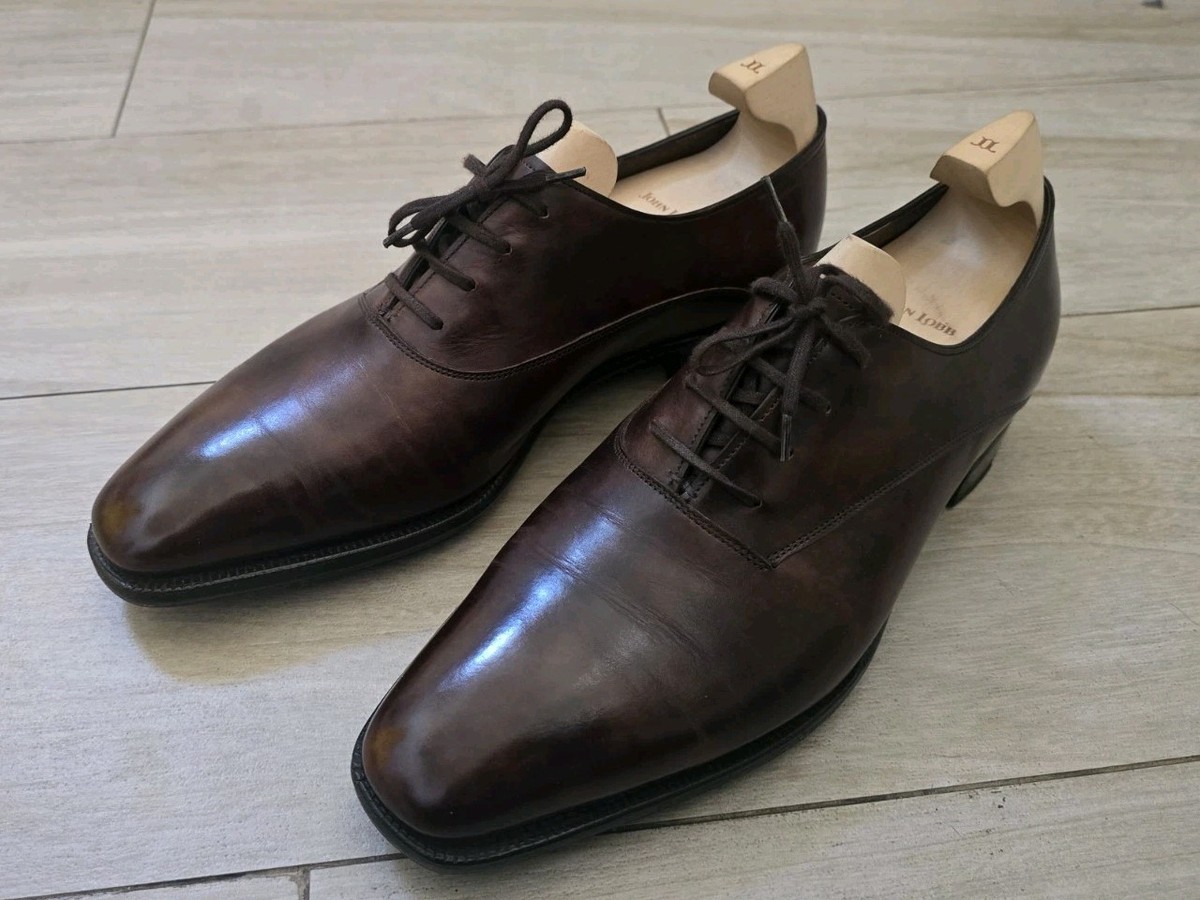 John Lobb BECKETTS Dress shoes Size 8.5 E UK 9.5 D US #8000 Shoes Oxford Brown View 2