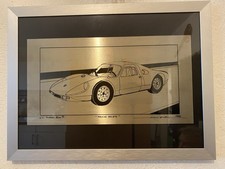Porsche 904 Carrera GTS Zinngrafik von Andreas Hentrich e.a. Künstler Exemplar