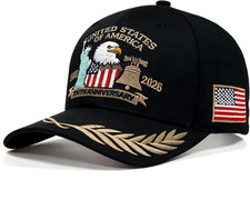 USA 250 Anniversary Baseball Hat 1776-2026 Adjustable Patriotic Cap Unisex Flag