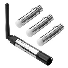 DMX Wireless Receiver, 3 Receivers 1 Transmitter, 2.4G ISM Band, 656 ft Transm