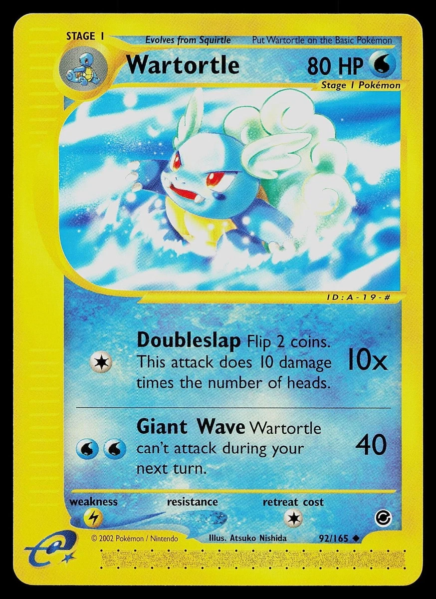 Wartortle Pokmon TCG Cards for sale | eBay