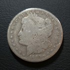 1880-P Morgan Silver Dollar $1 Coin. Circulated. 90% Silver. 0.77344 ASW. — photo 1