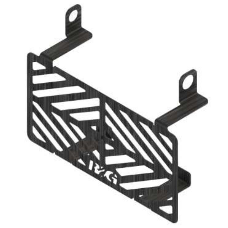 R&G Oil Cooler Guard Stainless Steel Ducati Hypermotard 950 SP 2021 - 2024