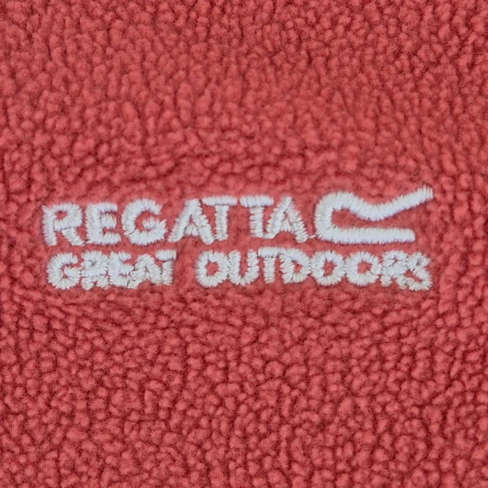 REGATTA Fleece 16 Pink Women's 1/4 Zip Warm Outdoor Casual Pullover - Image 4 of 4