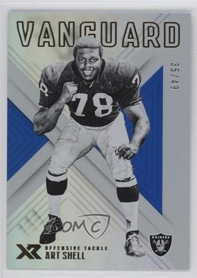 2018 Panini XR Vanguard Blue 35/49 Art Shell #V18 HOF 8o0