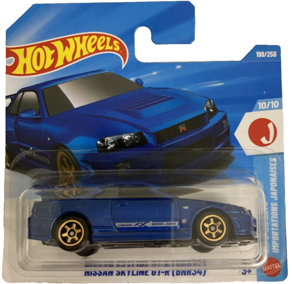 Hot Wheels 2026 - Nissan Skyline GT-R BNR34 - HW-J Imports - NEU & OVP-image