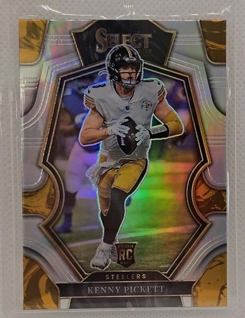 2022 Panini Select - Premier Level Kenny Pickett #182 Silver Prizm (RC)