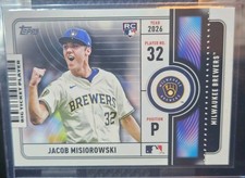 2026 Topps Series 1 - Big Ticket Players Jacob Misiorowski #BTP-2 (RC)