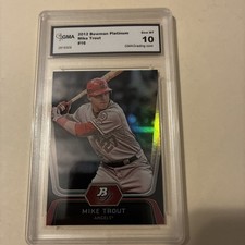 2012 BOWMAN PLATINUM #16 PSA 10